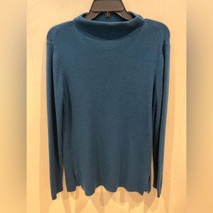 J.Jill royal blue sweater. Hip length.